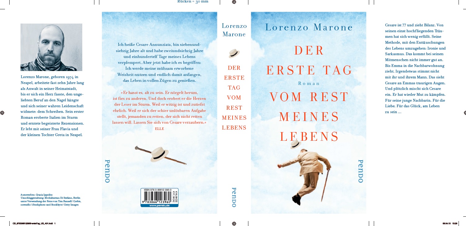 Ecco la copertina tedesca de “La tentazione di essere felici”.